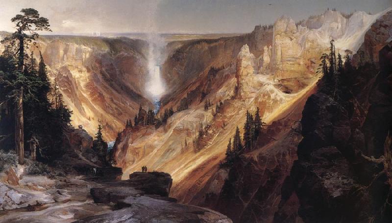 Moran, Thomas The Grand Canyon of the Yellowstone France oil painting art